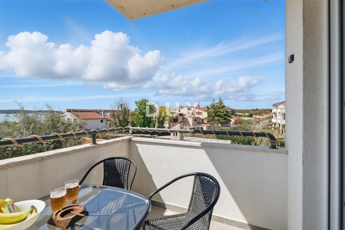 ISTRIA, MEDULINO - appartamento 2BR+DB con vista mare e piscina