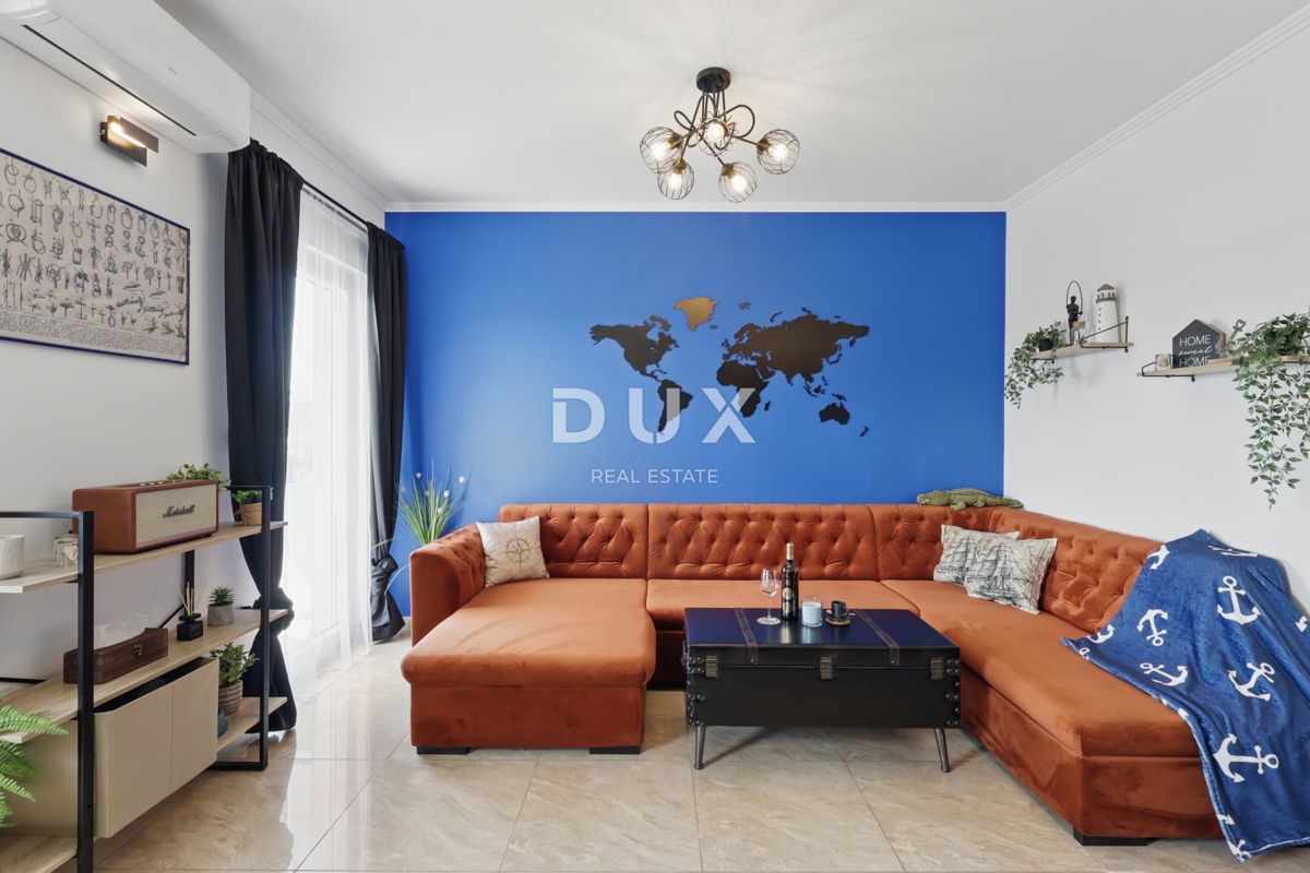 ISTRIA, MEDULINO - appartamento 2BR+DB con vista mare e piscina