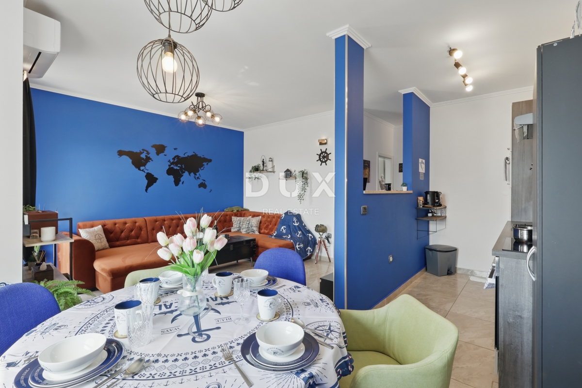 ISTRIA, MEDULINO - appartamento 2BR+DB con vista mare e piscina