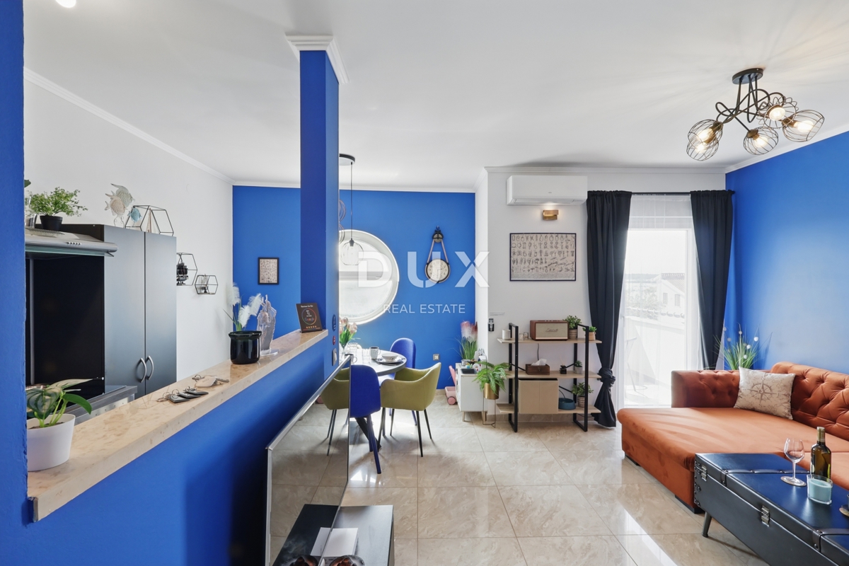 ISTRIA, MEDULINO - appartamento 2BR+DB con vista mare e piscina