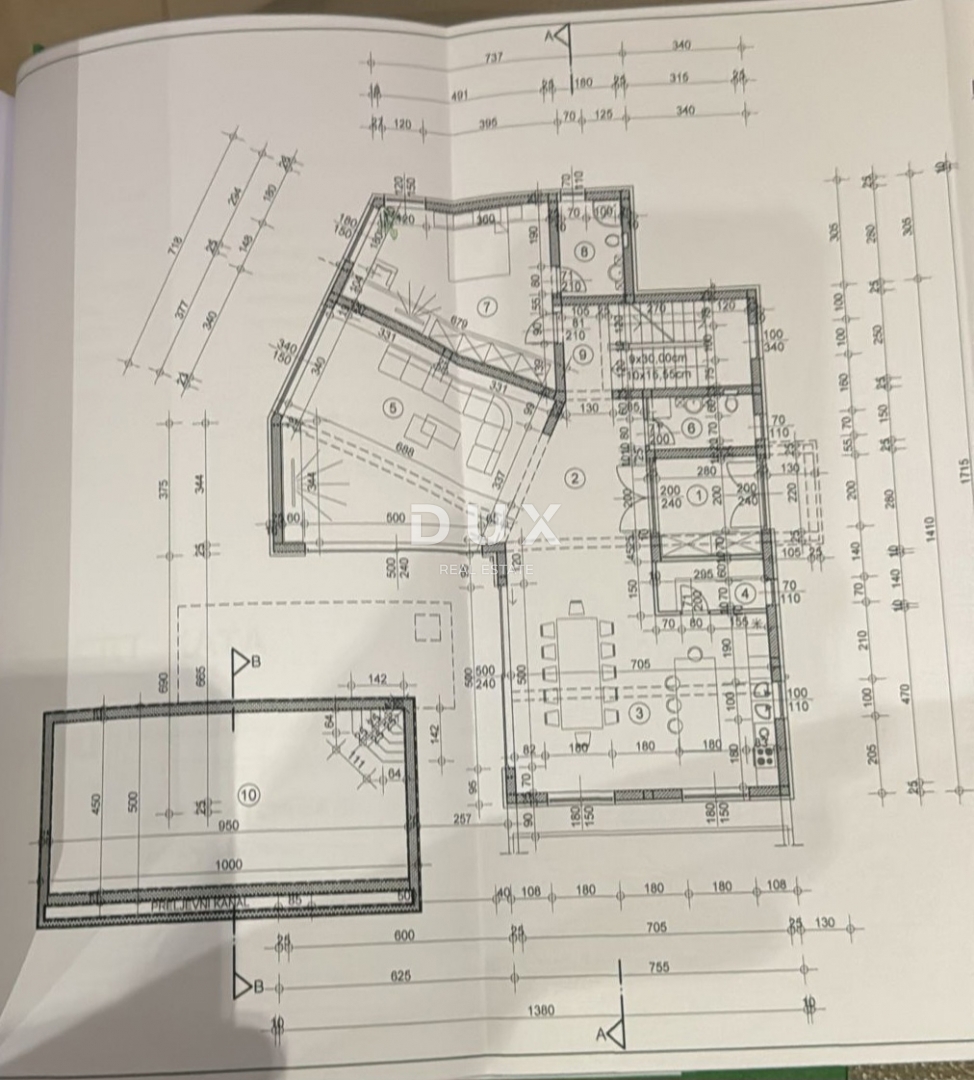 OPATIJA, MATULJI - terreno edificabile 2300m2 CON PERMESSO DI COSTRUZIONE!!! e con vista panoramica sul mare