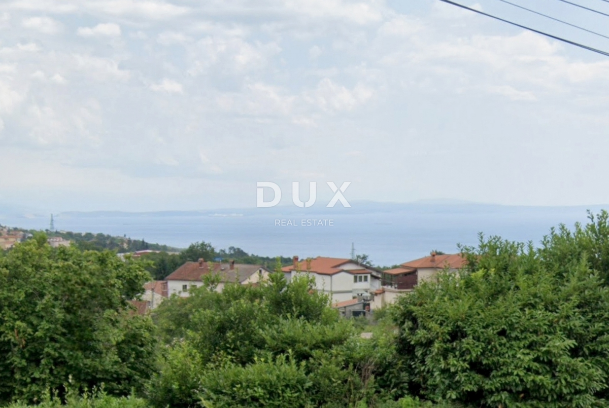 OPATIJA, MATULJI - terreno edificabile 2300m2 CON PERMESSO DI COSTRUZIONE!!! e con vista panoramica sul mare