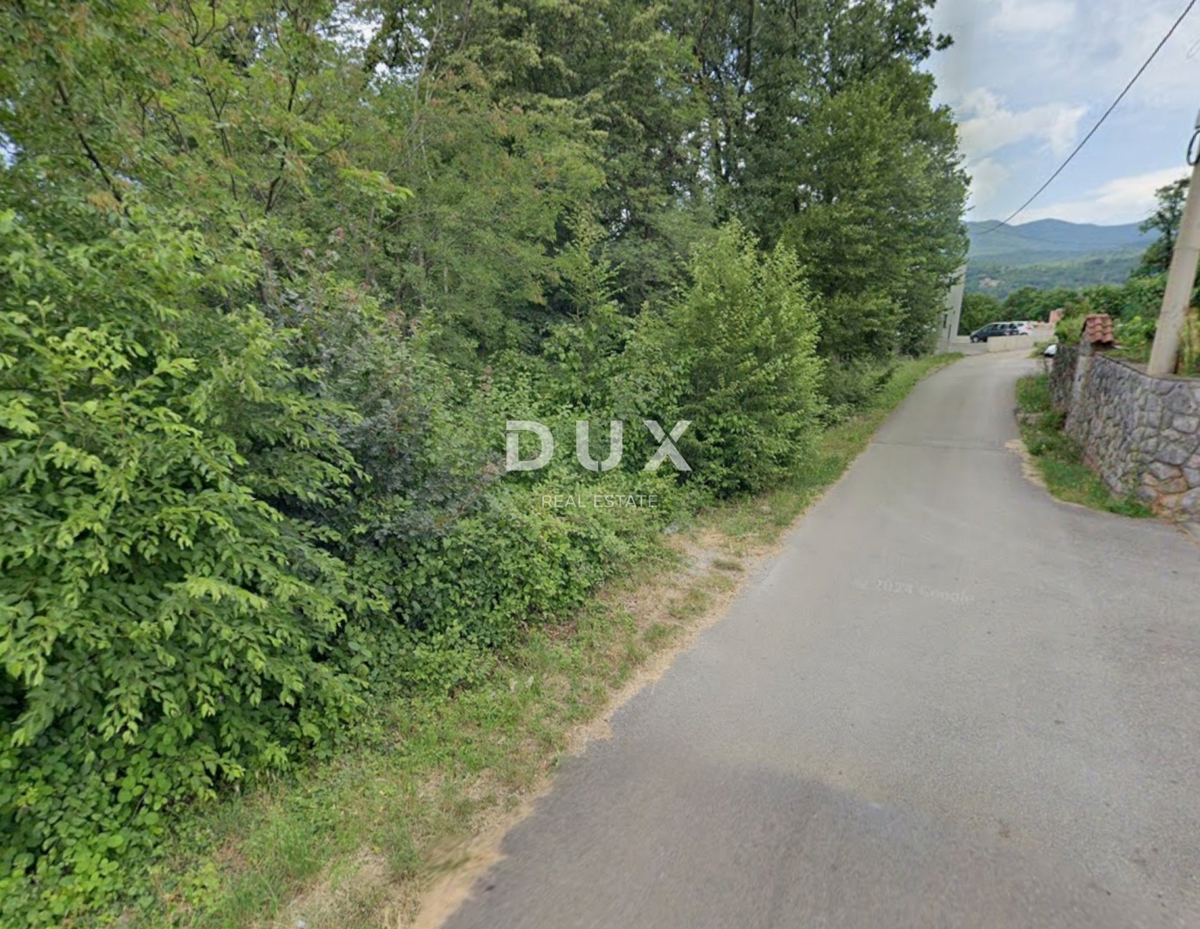 OPATIJA, MATULJI - terreno edificabile 2300m2 CON PERMESSO DI COSTRUZIONE!!! e con vista panoramica sul mare