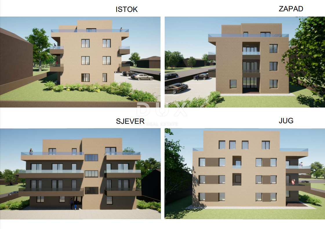 ZAGABRIA, SESVETE - Moderno appartamento con tre camere da letto e giardino privato, nuovo edificio al piano terra