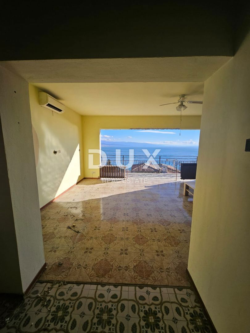 OPATIJA, CENTRO - casa indipendente 250m2 con vista panoramica sul mare + dintorni 740m2