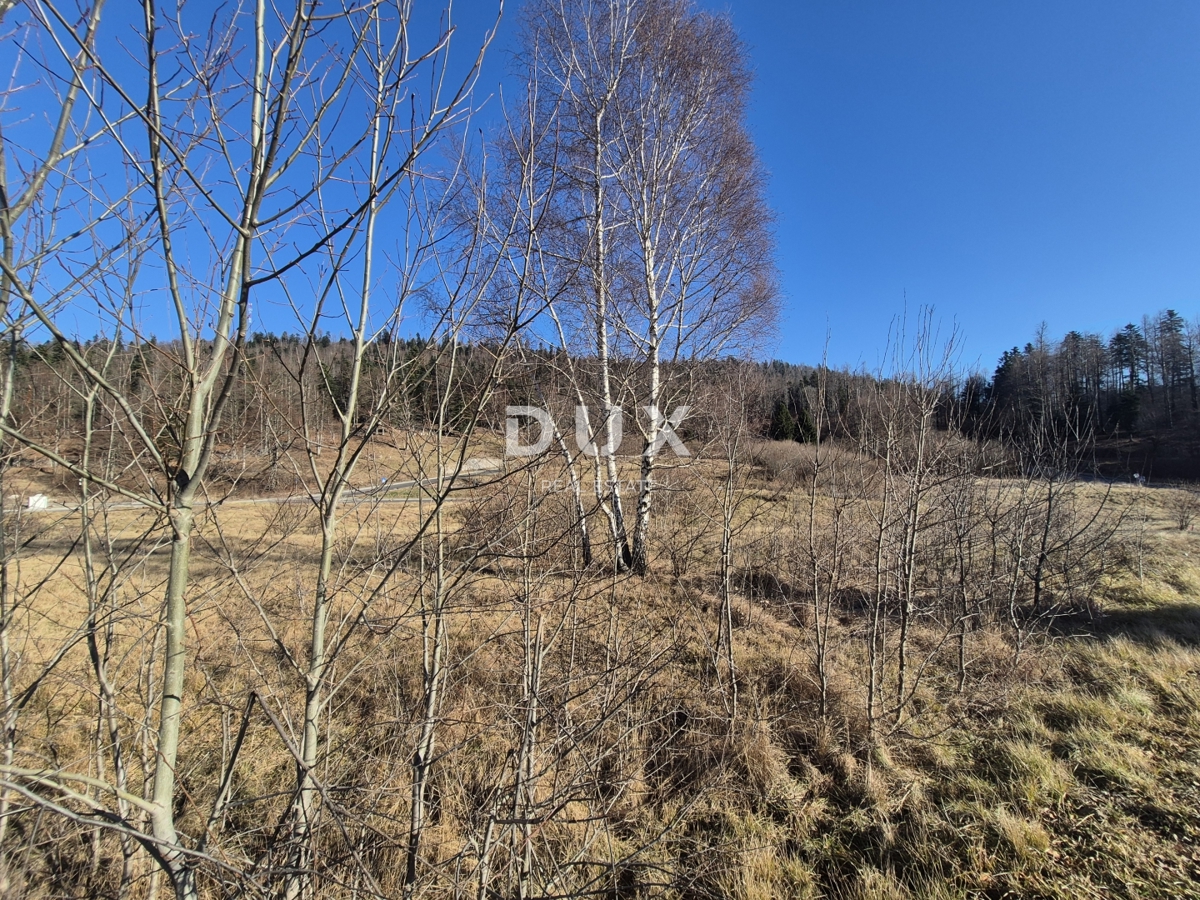 GORSKI KOTAR, FUŽINE - terreno edificabile 1107 m2 - opportunità di investimento!