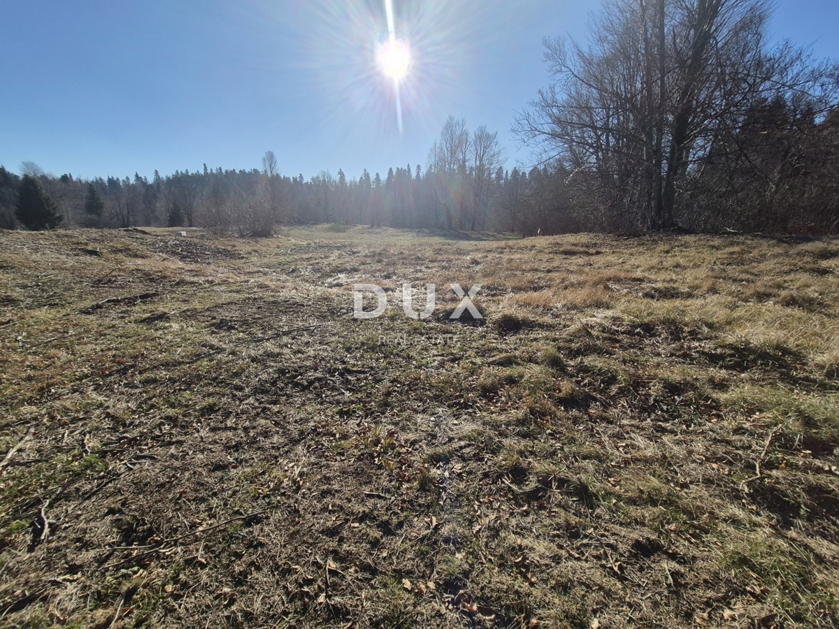 GORSKI KOTAR, FUŽINE - terreno edificabile 1107 m2 - opportunità di investimento!