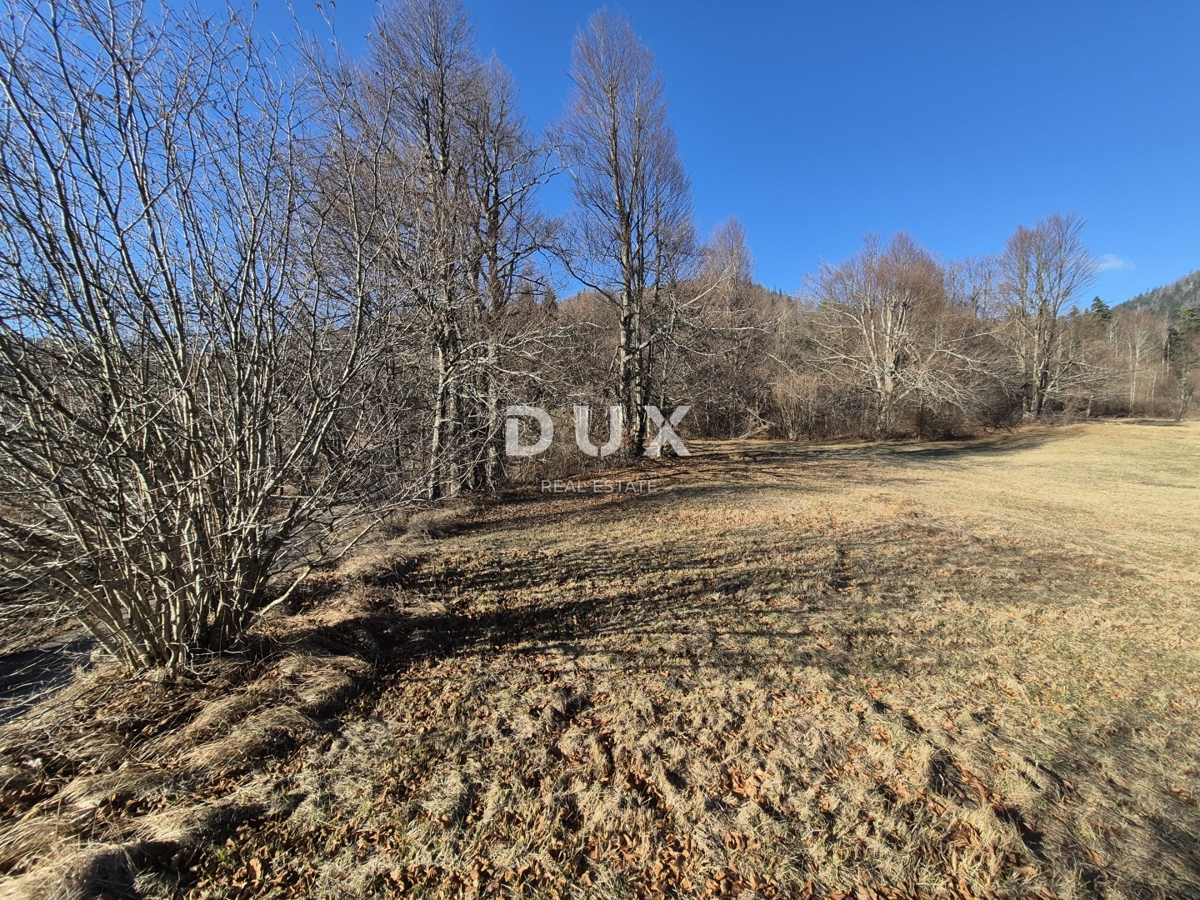 GORSKI KOTAR, FUŽINE - terreno edificabile 1107 m2 - opportunità di investimento!