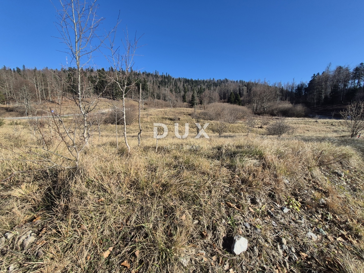 GORSKI KOTAR, FUŽINE - terreno edificabile 1107 m2 - opportunità di investimento!