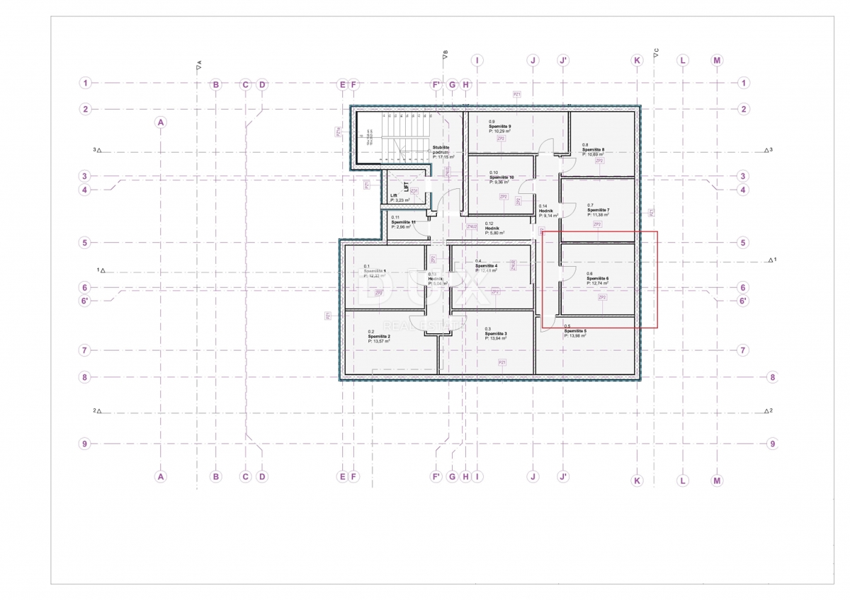 ŠIBENIK, VODICE – Lussuoso appartamento con tre camere da letto con ascensore e vista panoramica sul mare