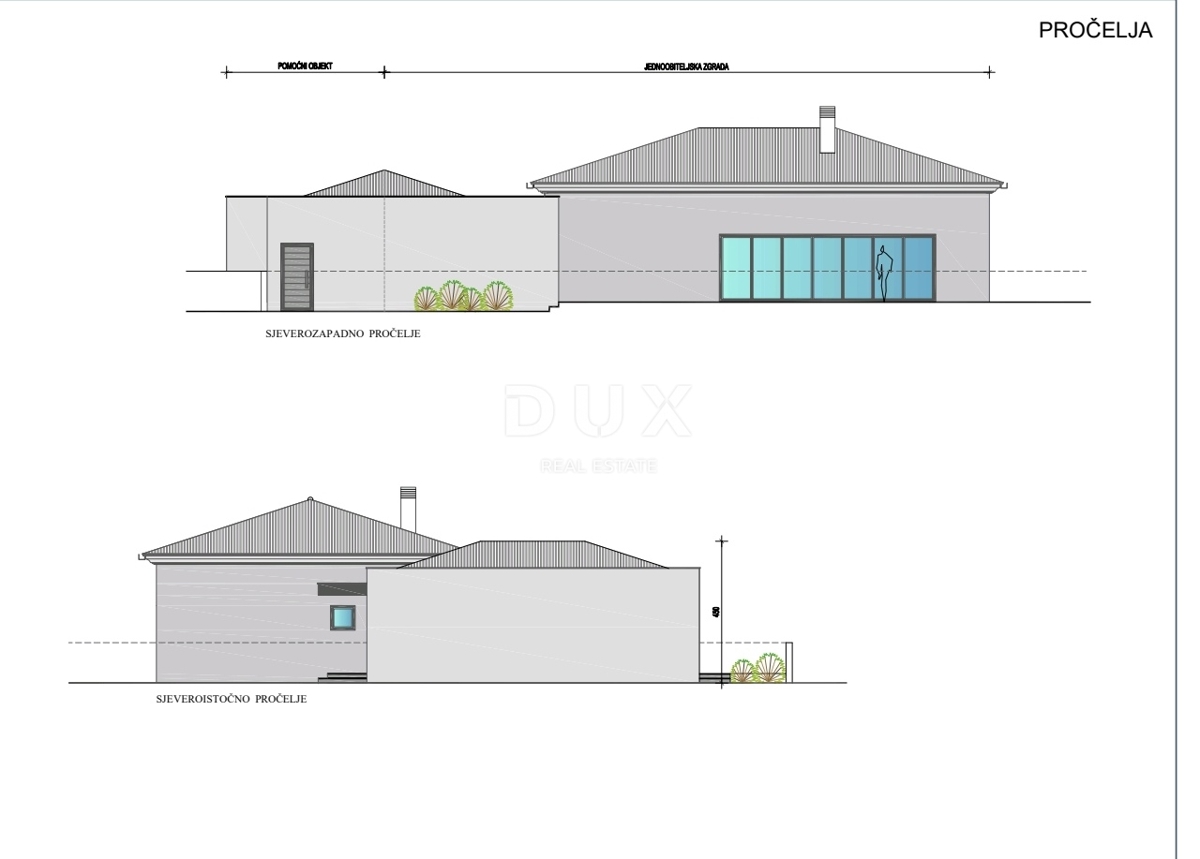 ISTRIA, LOBORIKA - Terreno con permesso di costruire!