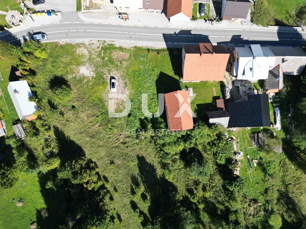 GORSKI KOTAR, SUNGER - terreno 9000m2 + vecchia casa + 2 annessi CON PERMESSO DI COSTRUZIONE!!