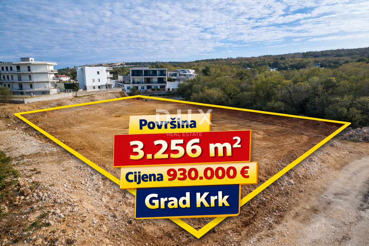 Terreno Krk, 3.256m2