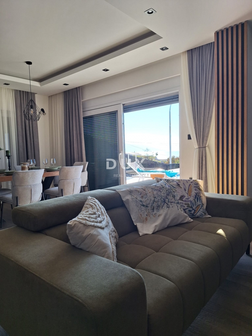 NOVI VINODOLSKI - Villa di lusso con piscina, vista mare, a soli 300 m dal mare