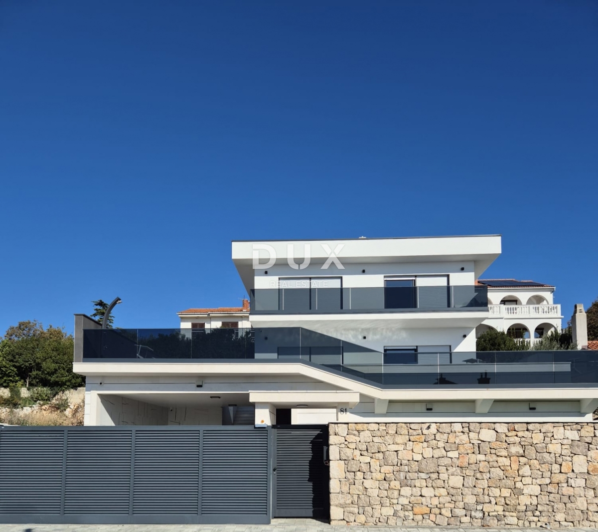 NOVI VINODOLSKI - Villa di lusso con piscina, vista mare, a soli 300 m dal mare