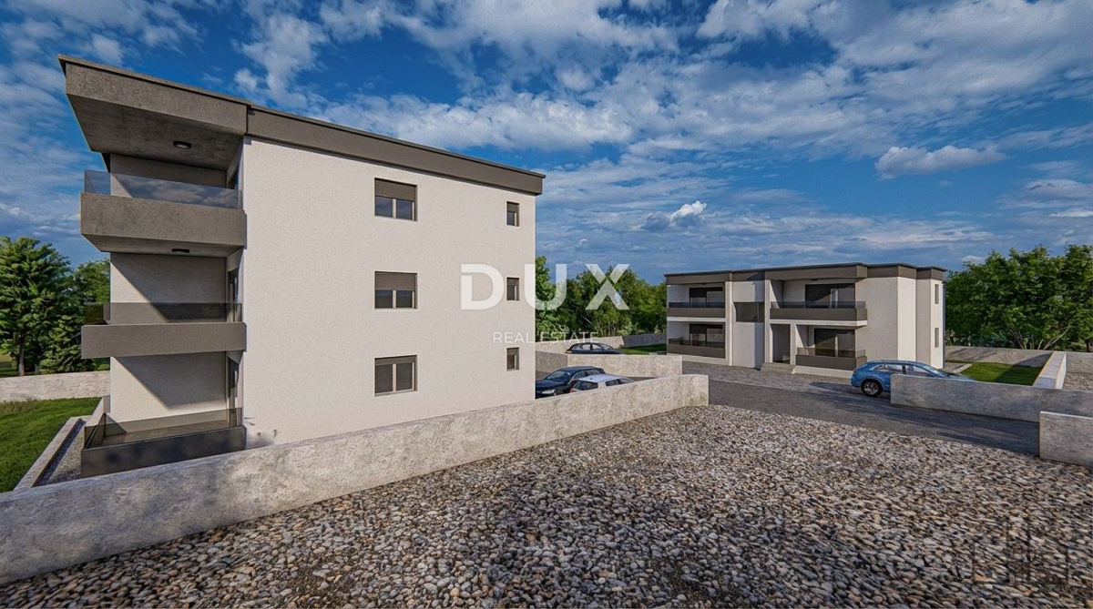 ISOLA DI RAB, KAMPOR - Nuova costruzione! Appartamento con due camere da letto al 1° piano con vista