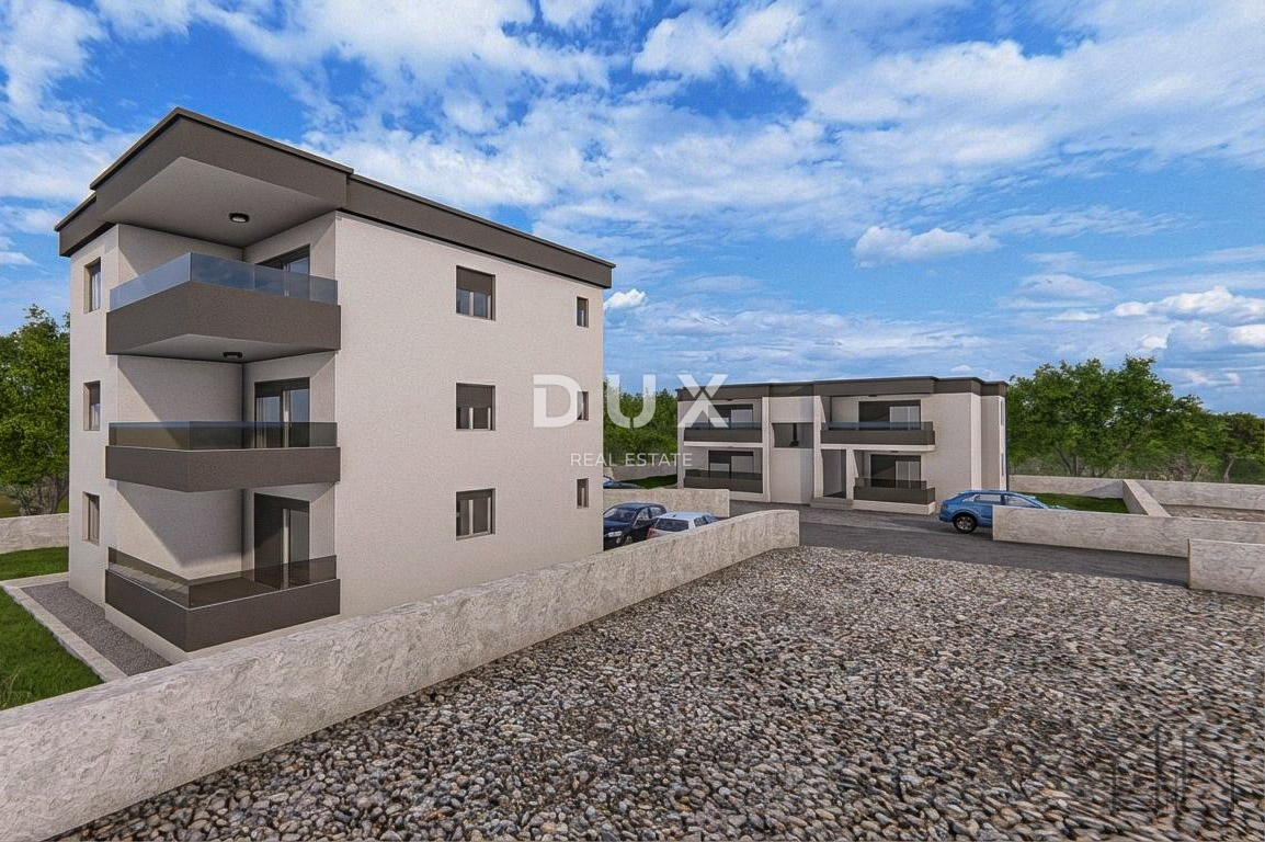 ISOLA DI RAB, KAMPOR - Nuova costruzione! Appartamento con due camere da letto al 1° piano con vista