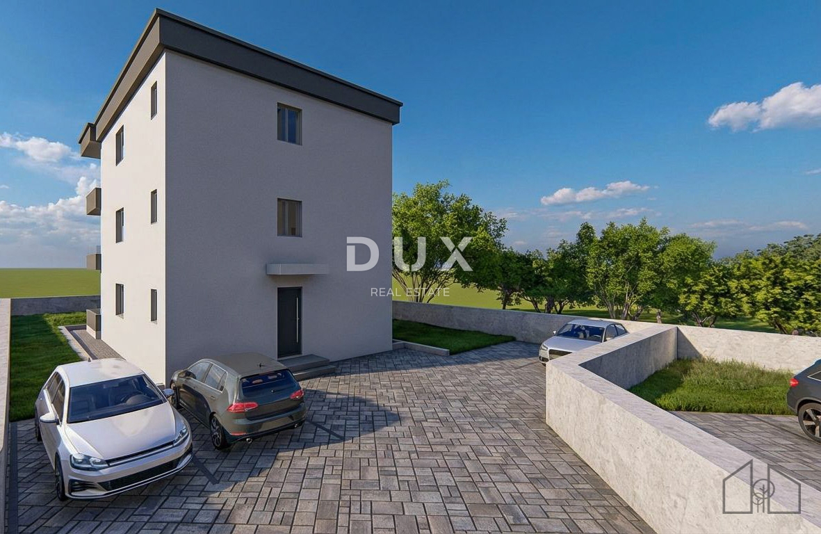 ISOLA DI RAB, KAMPOR - Nuova costruzione! Appartamento con due camere da letto al 1° piano con vista