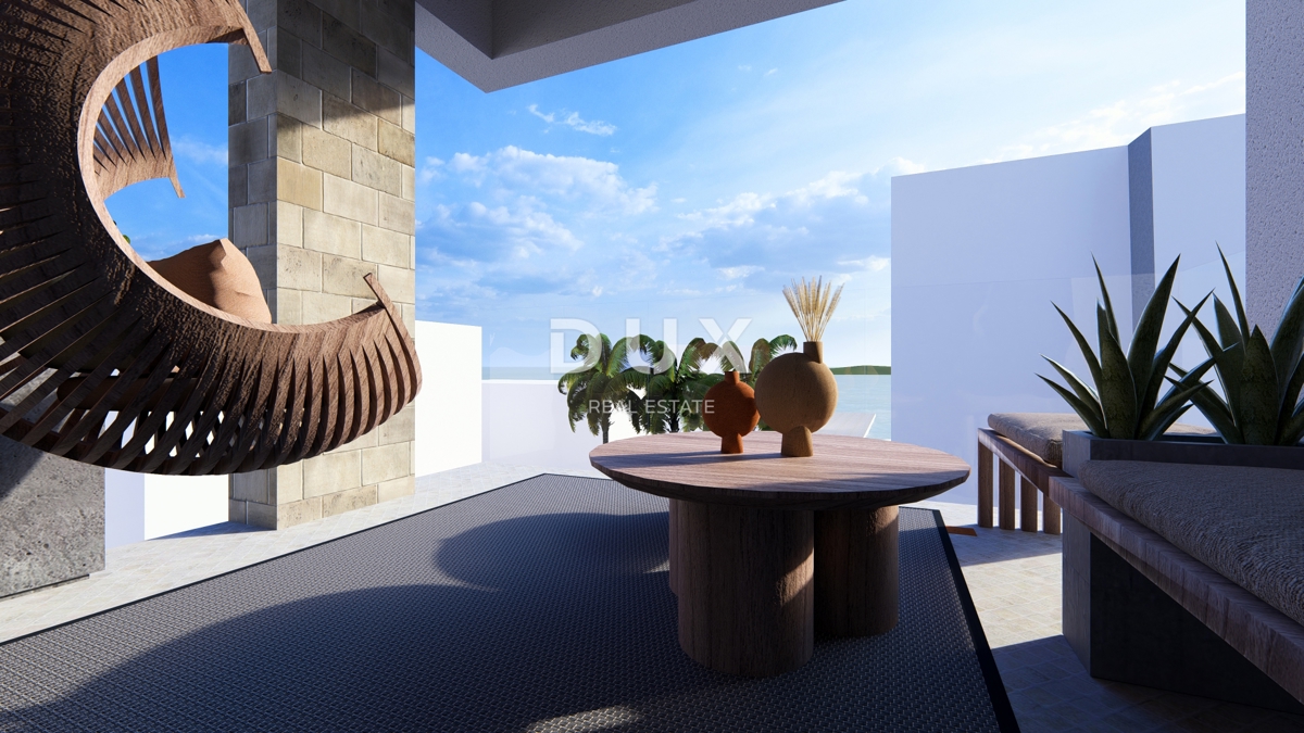 ZADAR, PETRČANE - Attico 2a fila al mare! Punta Skala! S4