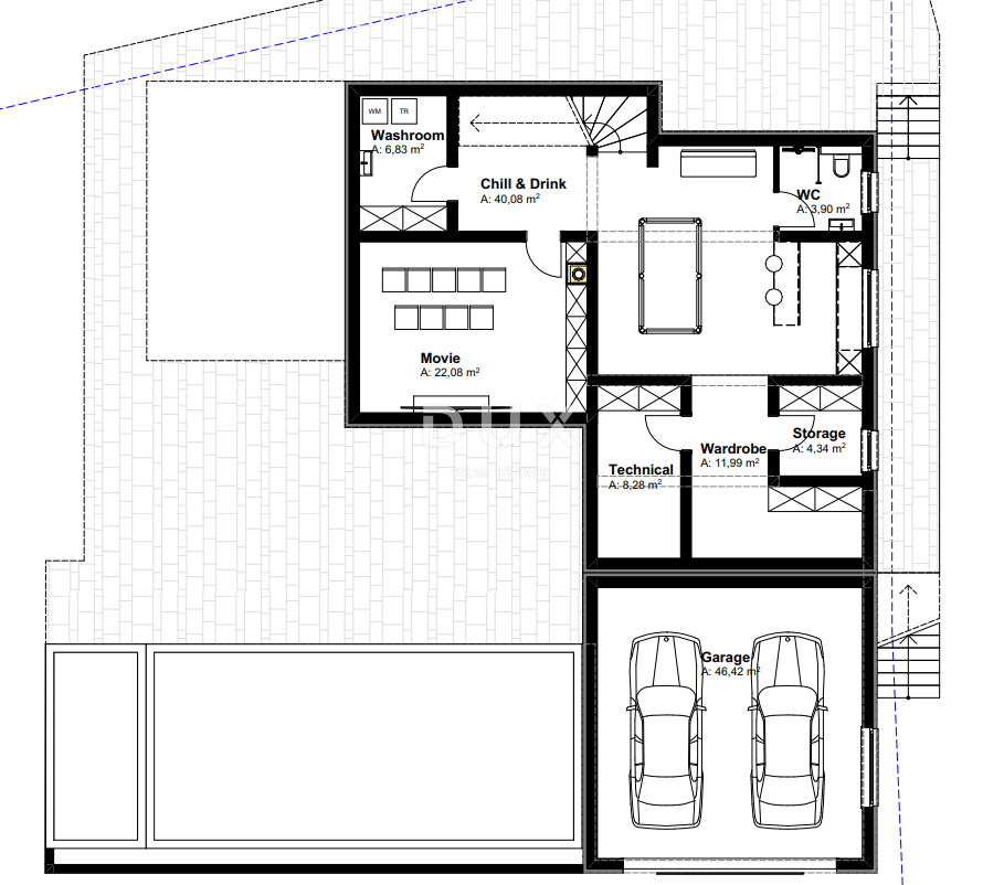 CRIKVENICA - nuova costruzione, casa di lusso netta 340 m2