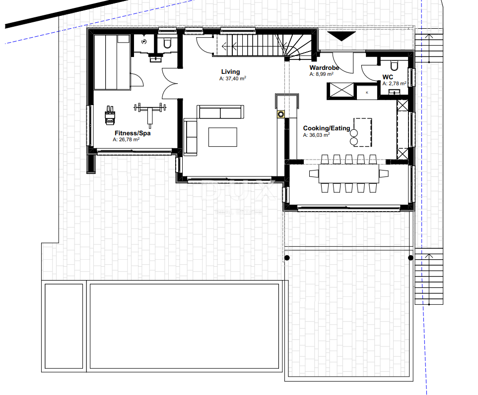 CRIKVENICA - nuova costruzione, casa di lusso netta 340 m2