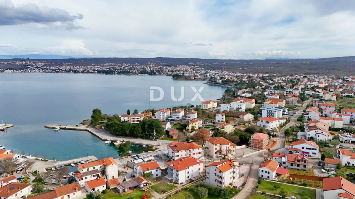 ISOLA DI KRK, MALINSKA - Casa in prima fila sul mare