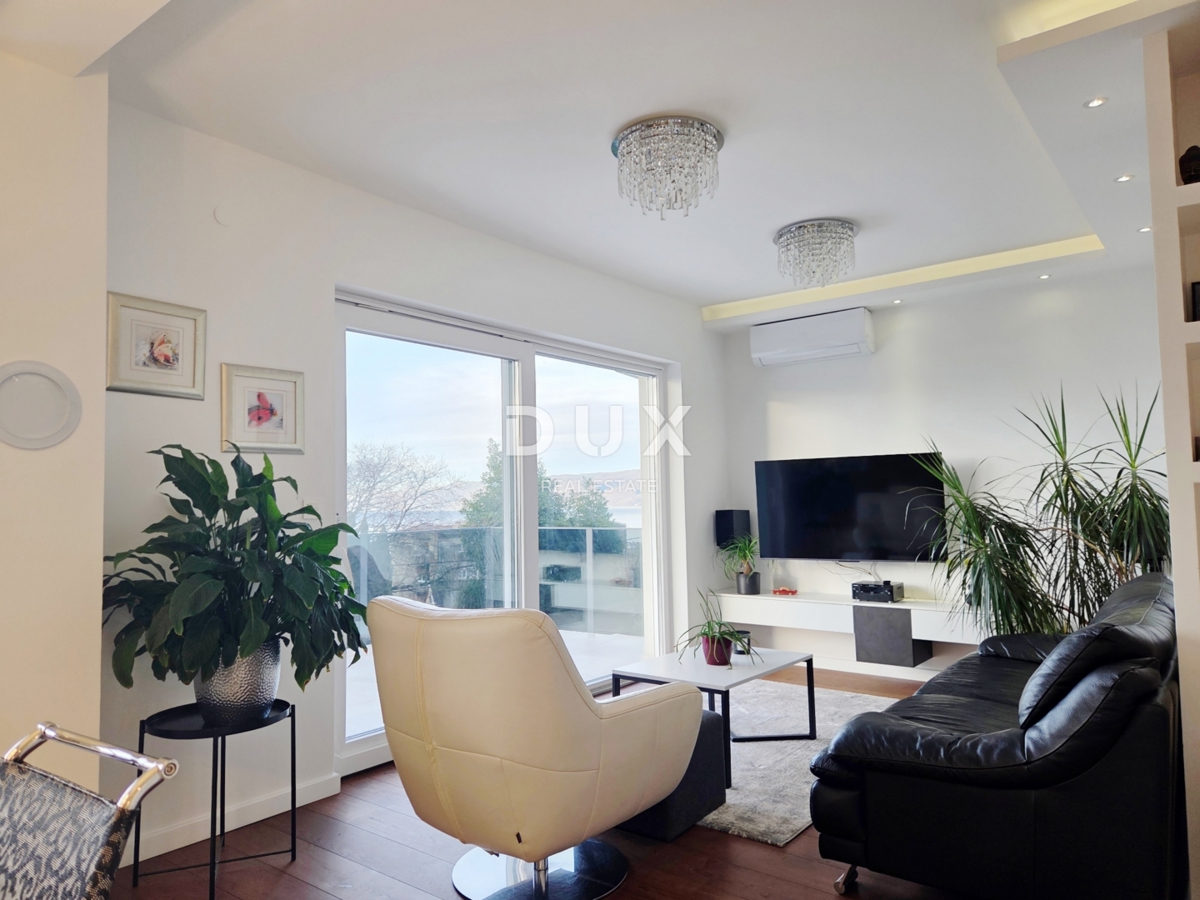 RIJEKA, TURNIĆ - esclusivo appartamento con 3 camere da letto e terrazza vista mare in un edificio di NUOVA COSTRUZIONE! VENDITA URGENTE! OCCASIONE!