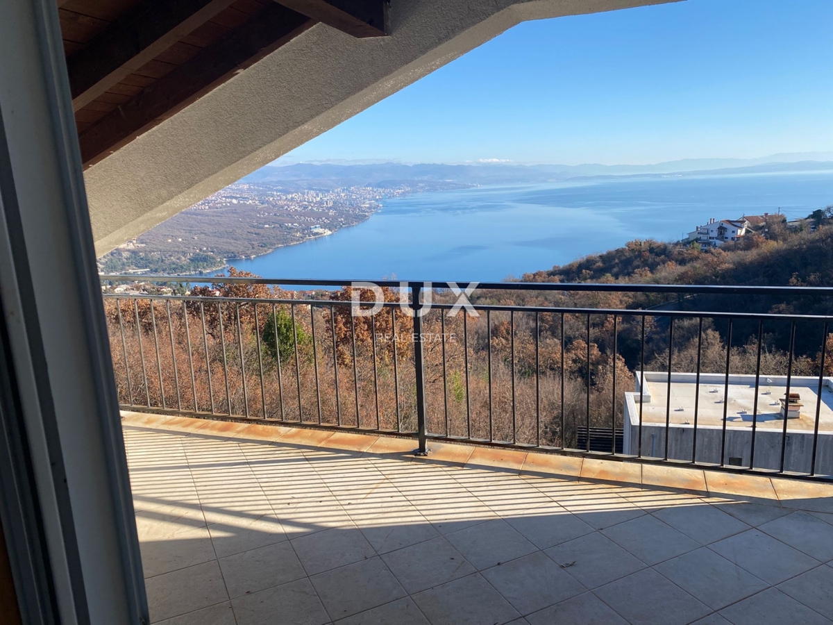 OPATIJA, BREGI - casa indipendente 400 m2 + giardino 826 m2 + 3 garage con vista mare! OCCASIONE!