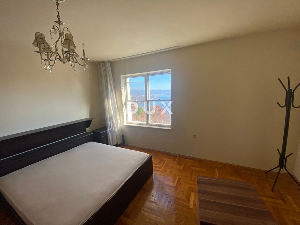 OPATIJA, BREGI - casa indipendente 400 m2 + giardino 826 m2 + 3 garage con vista mare! OCCASIONE!