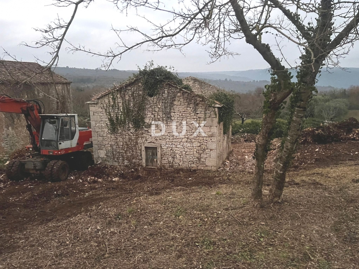 ISTRIA, RAKALJ - Casa istriana indipendente in pietra, con cortile e vista mare.