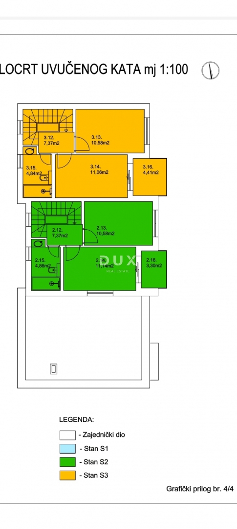 Appartamento Dugo Selo - Zapad, Dugo Selo, 109m2