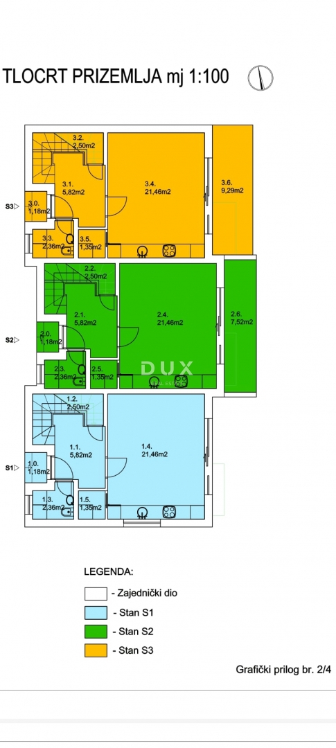Appartamento Dugo Selo - Zapad, Dugo Selo, 109m2