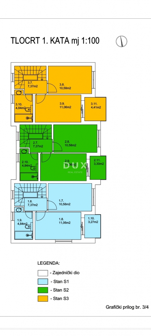 Appartamento Dugo Selo - Zapad, Dugo Selo, 109m2