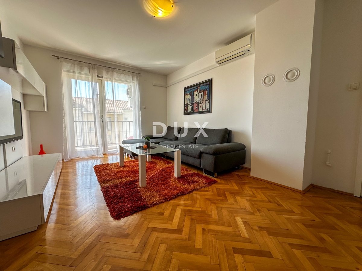 RIJEKA, ŠKURINJE - APPARTAMENTO CON 3 CAMERE DA LETTO, 1° piano, loggia e vista mare