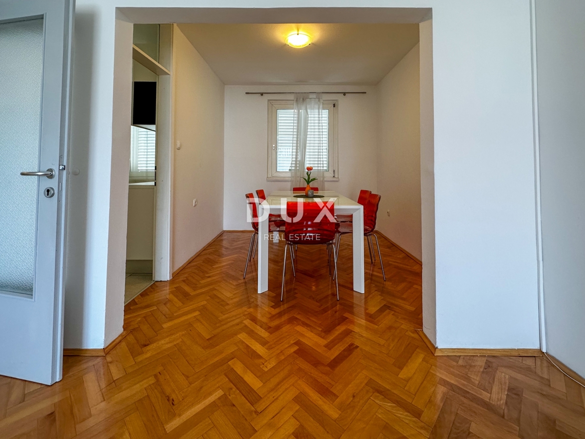 RIJEKA, ŠKURINJE - APPARTAMENTO CON 3 CAMERE DA LETTO, 1° piano, loggia e vista mare