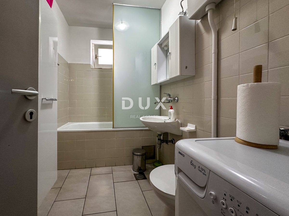 RIJEKA, ŠKURINJE - APPARTAMENTO CON 3 CAMERE DA LETTO, 1° piano, loggia e vista mare