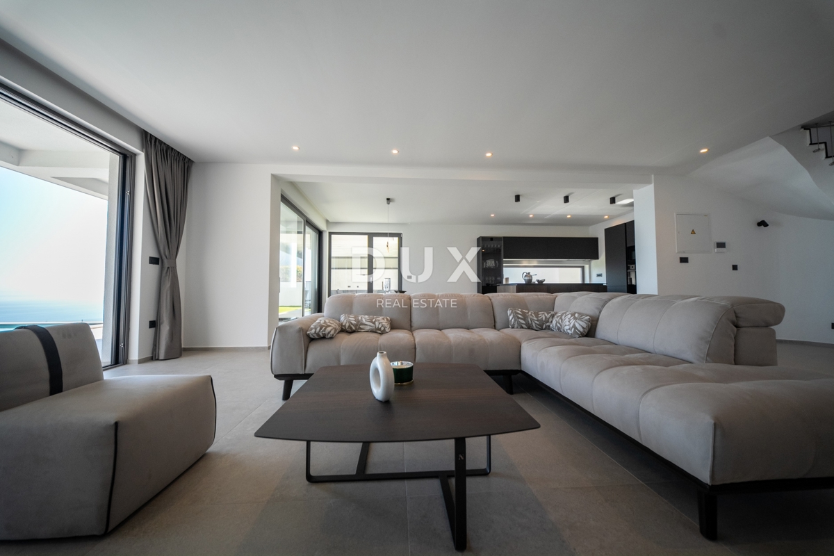 OPATIJA, LOVRAN - Nuovo edificio di alta qualità con piscina e vista panoramica