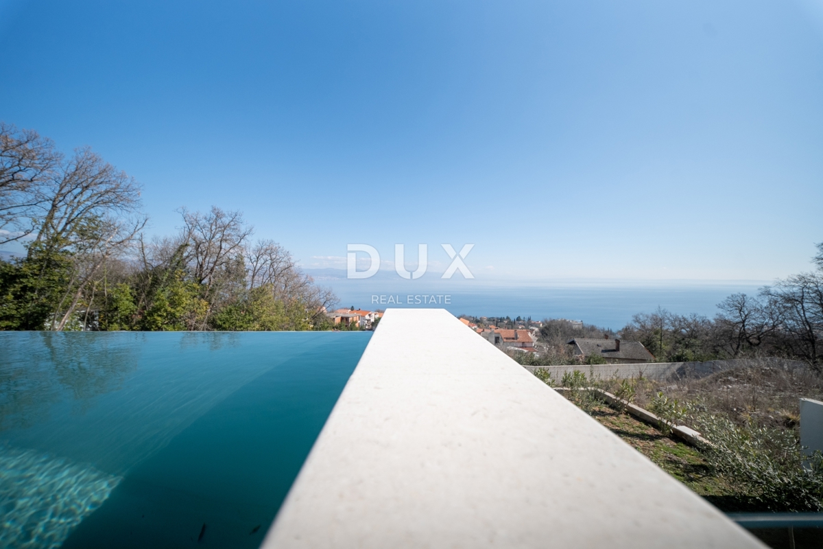 OPATIJA, LOVRAN - Nuovo edificio di alta qualità con piscina e vista panoramica