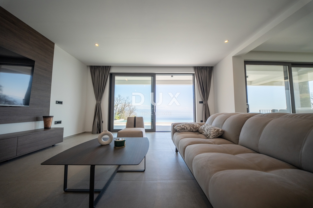 OPATIJA, LOVRAN - Nuovo edificio di alta qualità con piscina e vista panoramica