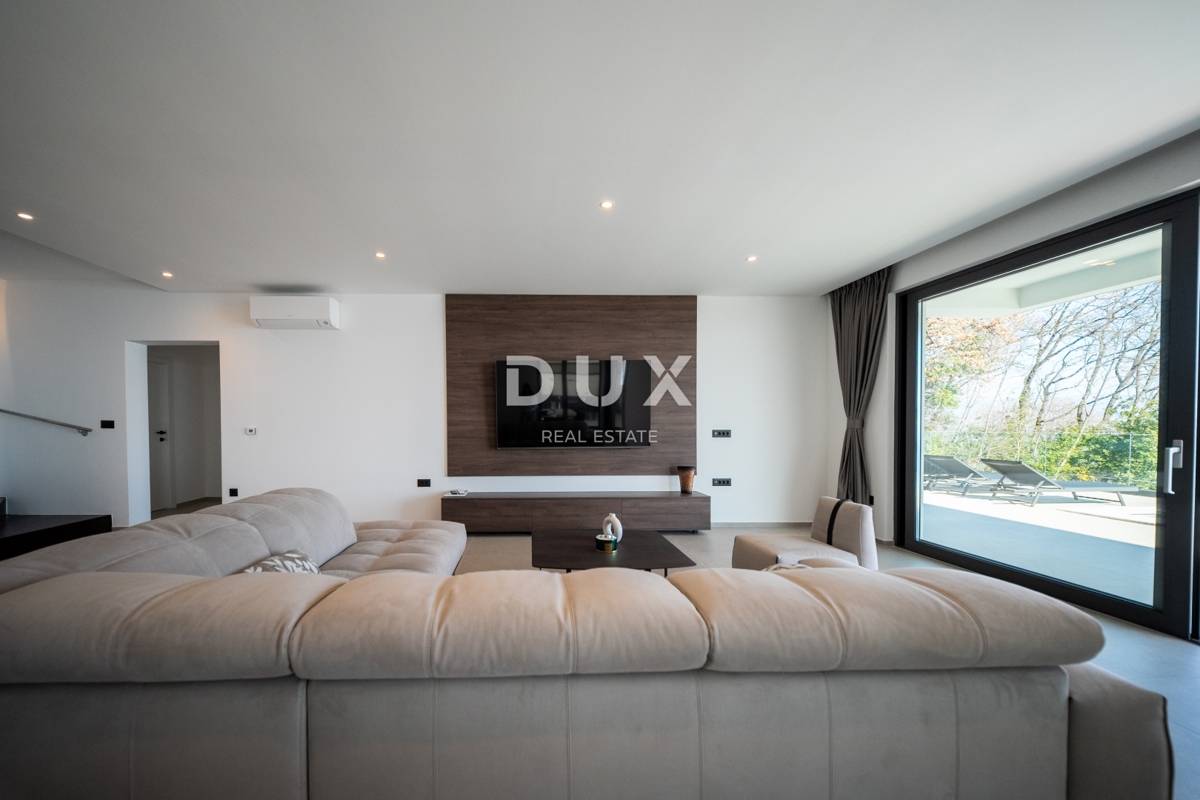 OPATIJA, LOVRAN - Nuovo edificio di alta qualità con piscina e vista panoramica