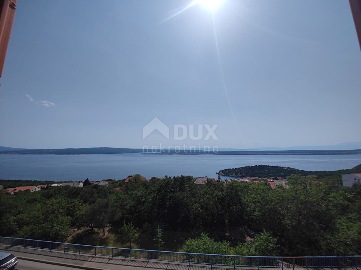 CRIKVENICA, DRAMALJ - Appartamento con vista panoramica sul mare