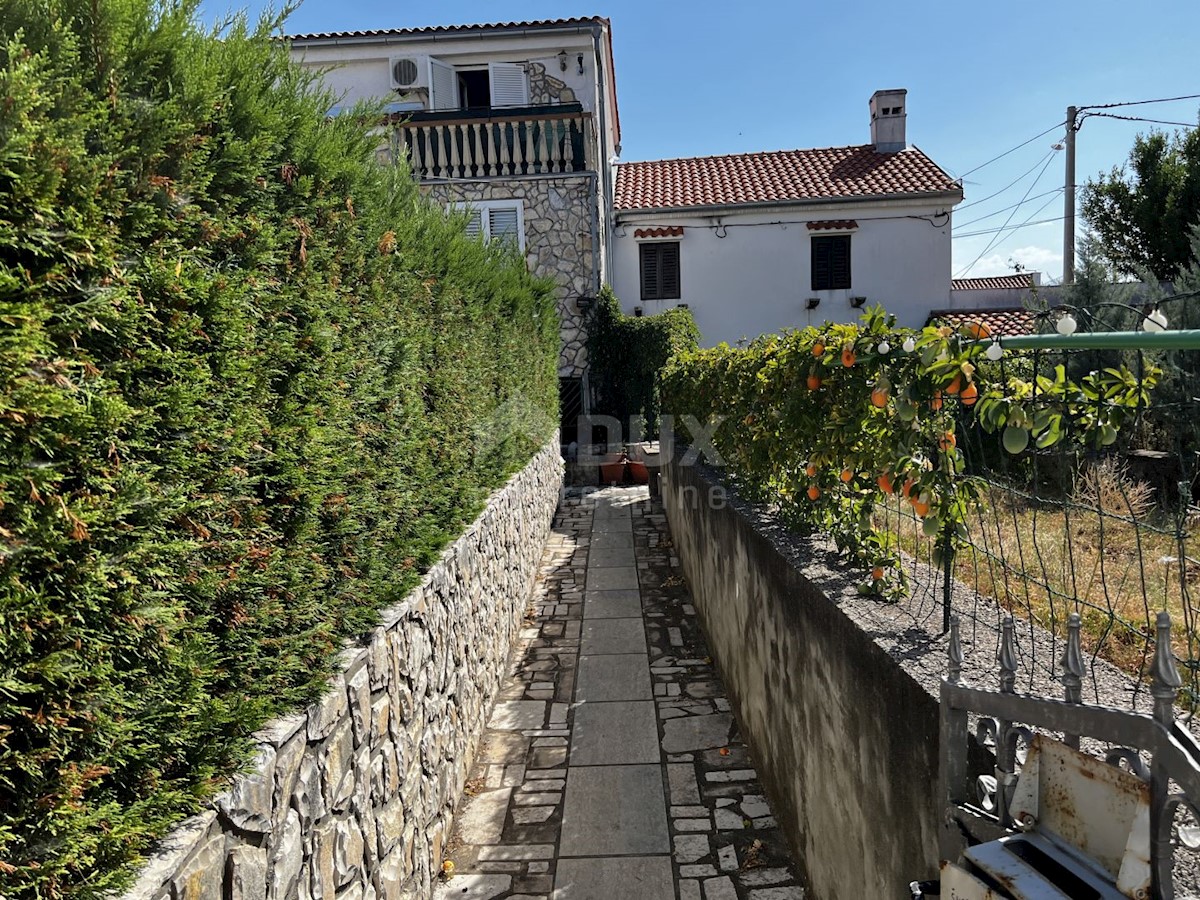 Isola di Krk, intorno a Šila - Casa con vista mare