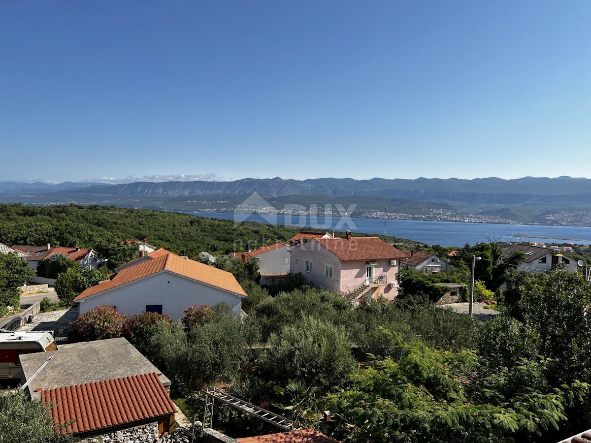 Isola di Krk, intorno a Šila - Casa con vista mare