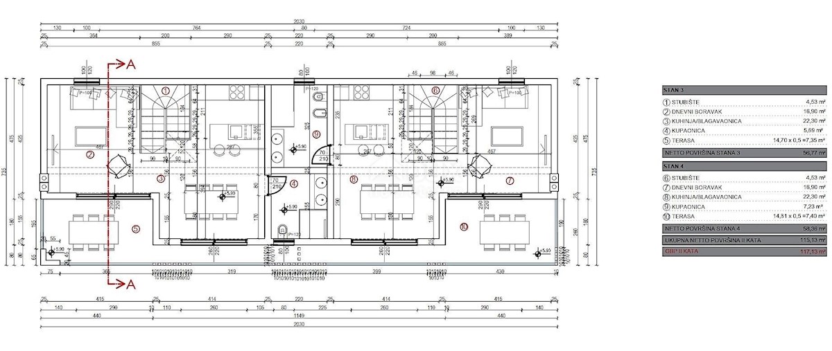 Casa Rabac, Labin, 458m2