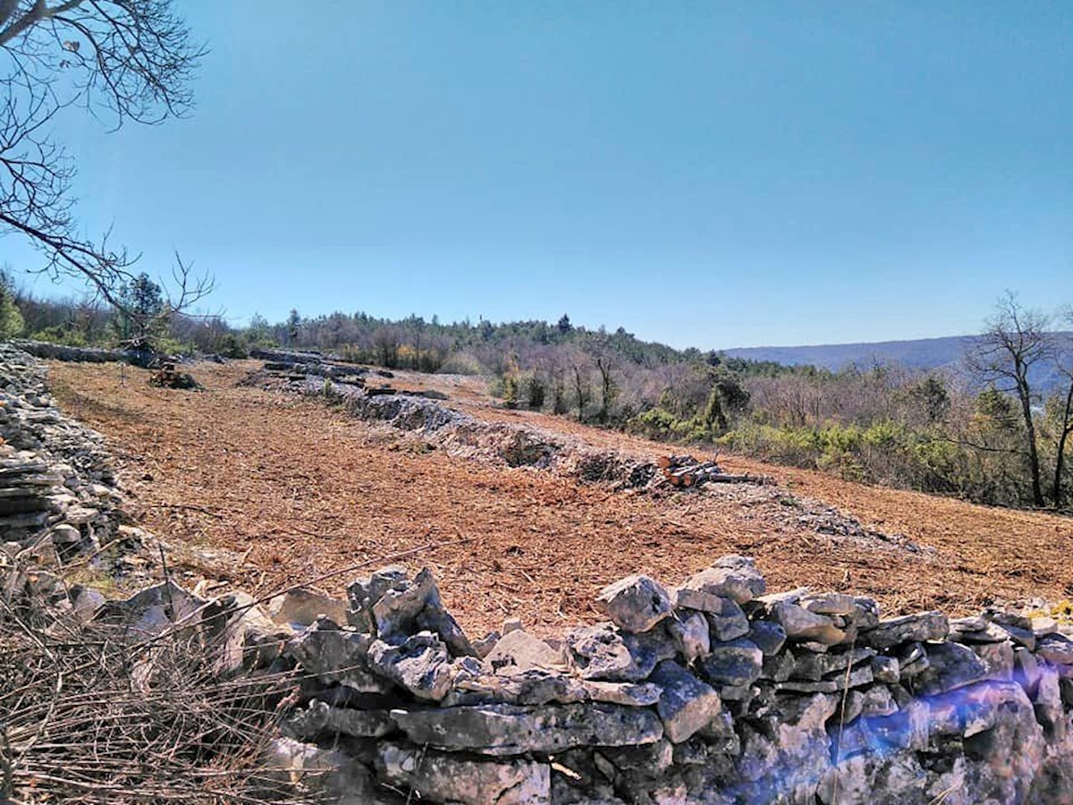 ISTRIA, RABAC - Terreno edificabile con vista mare