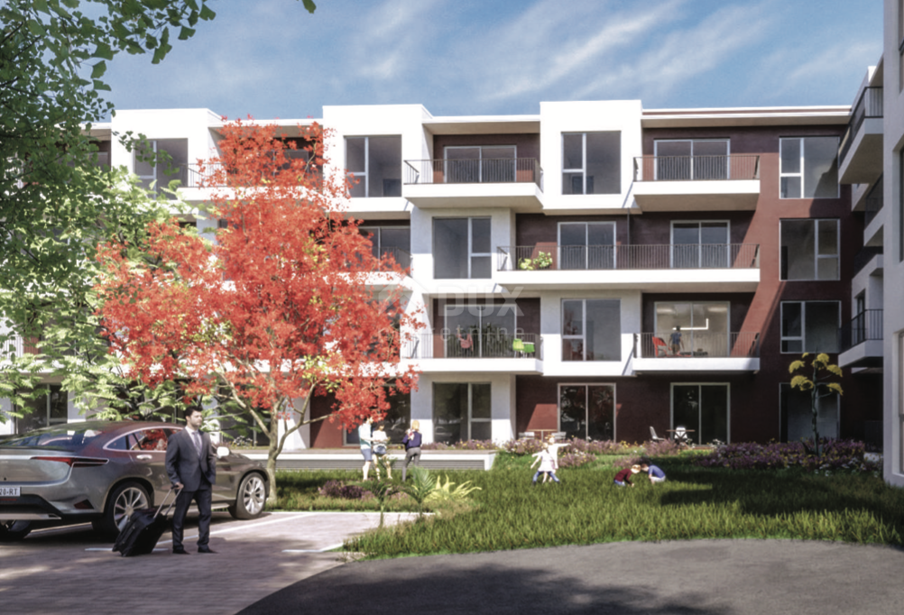 ISTRIA, UMAGO - Stupendo bilocale + bagno con balcone in una nuova costruzione
