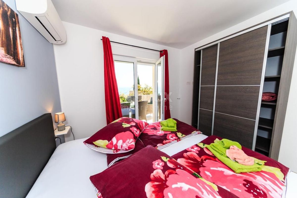 OPATIJA, LOVRAN, IKA - villa 380m2 con vista panoramica sul mare e piscina + giardino paesaggistico 700m2