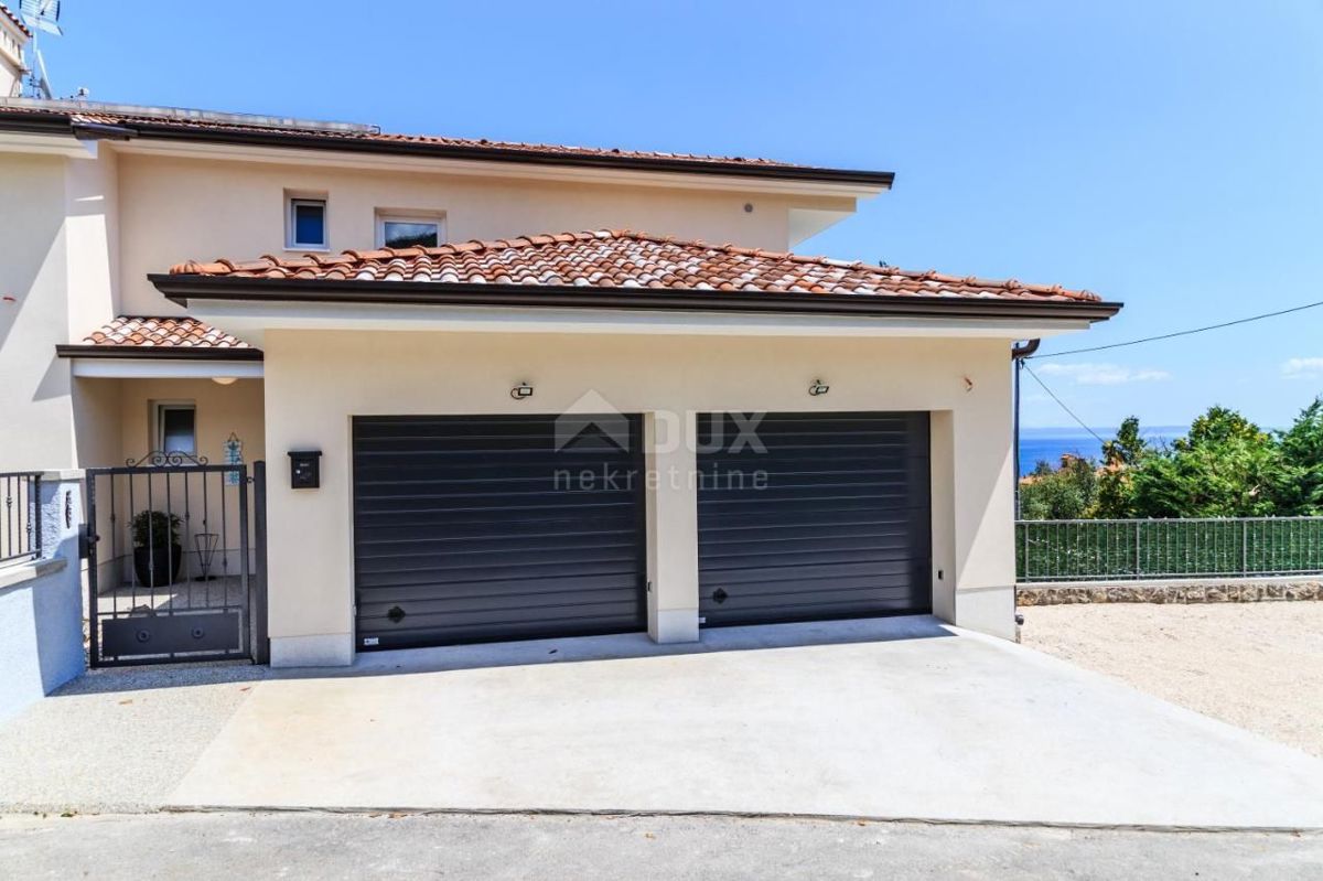 OPATIJA, LOVRAN, IKA - villa 380m2 con vista panoramica sul mare e piscina + giardino paesaggistico 700m2