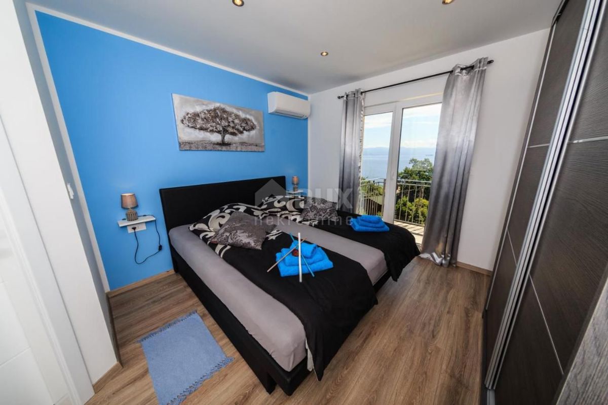 OPATIJA, LOVRAN, IKA - villa 380m2 con vista panoramica sul mare e piscina + giardino paesaggistico 700m2