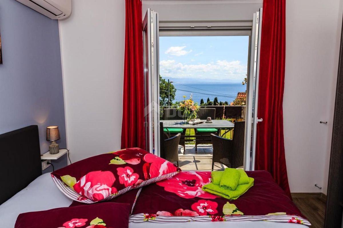 OPATIJA, LOVRAN, IKA - villa 380m2 con vista panoramica sul mare e piscina + giardino paesaggistico 700m2